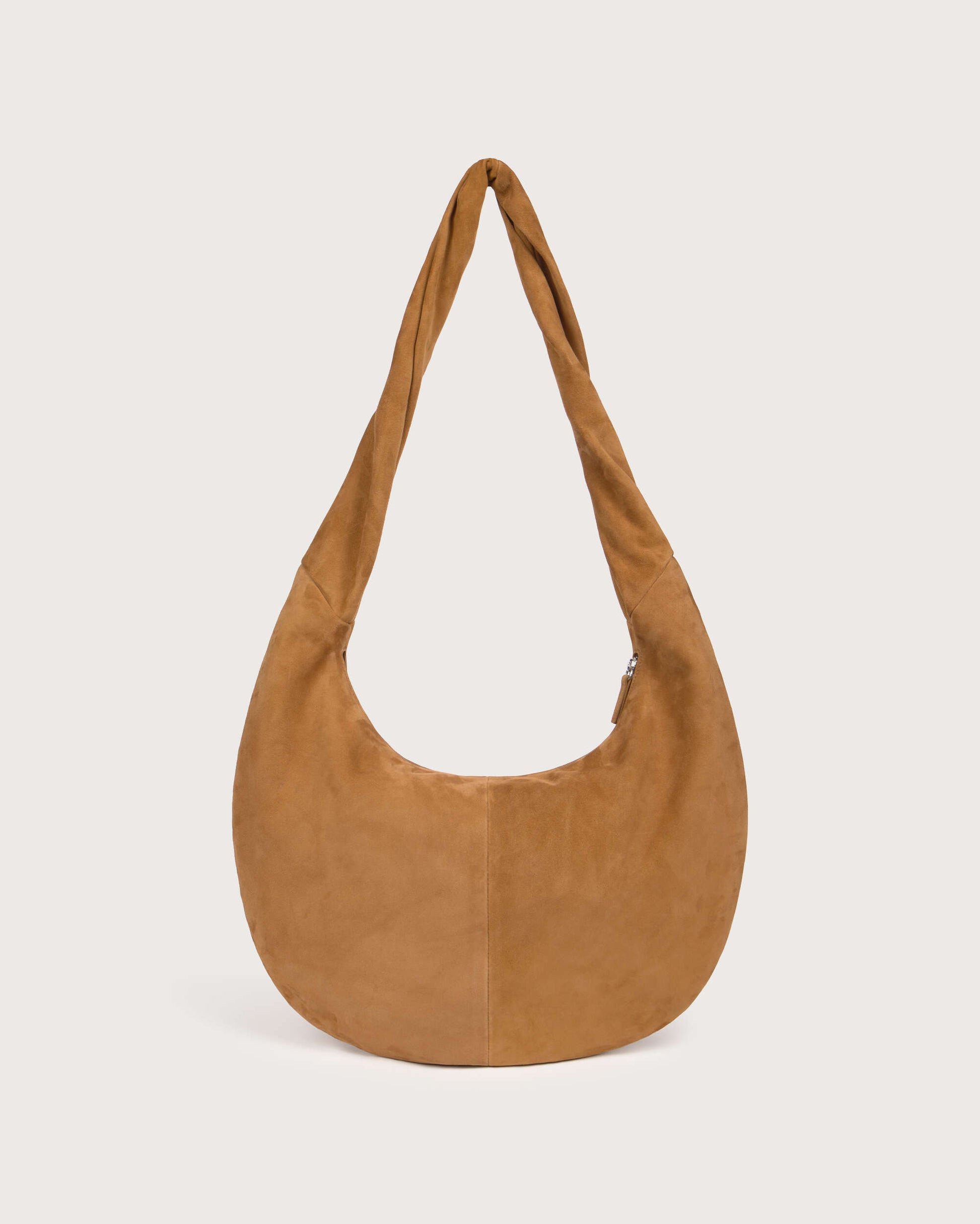 Bolso marrón piel Ova - silueta 2