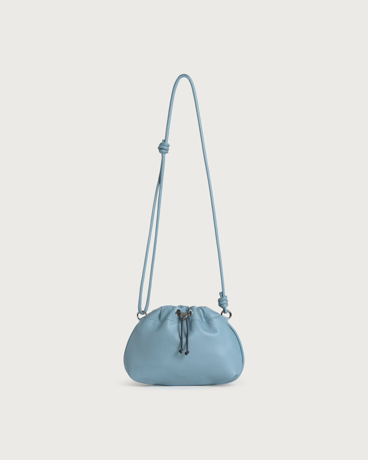 Bolso magnesera azul piel Grip sostenible silueta - 1