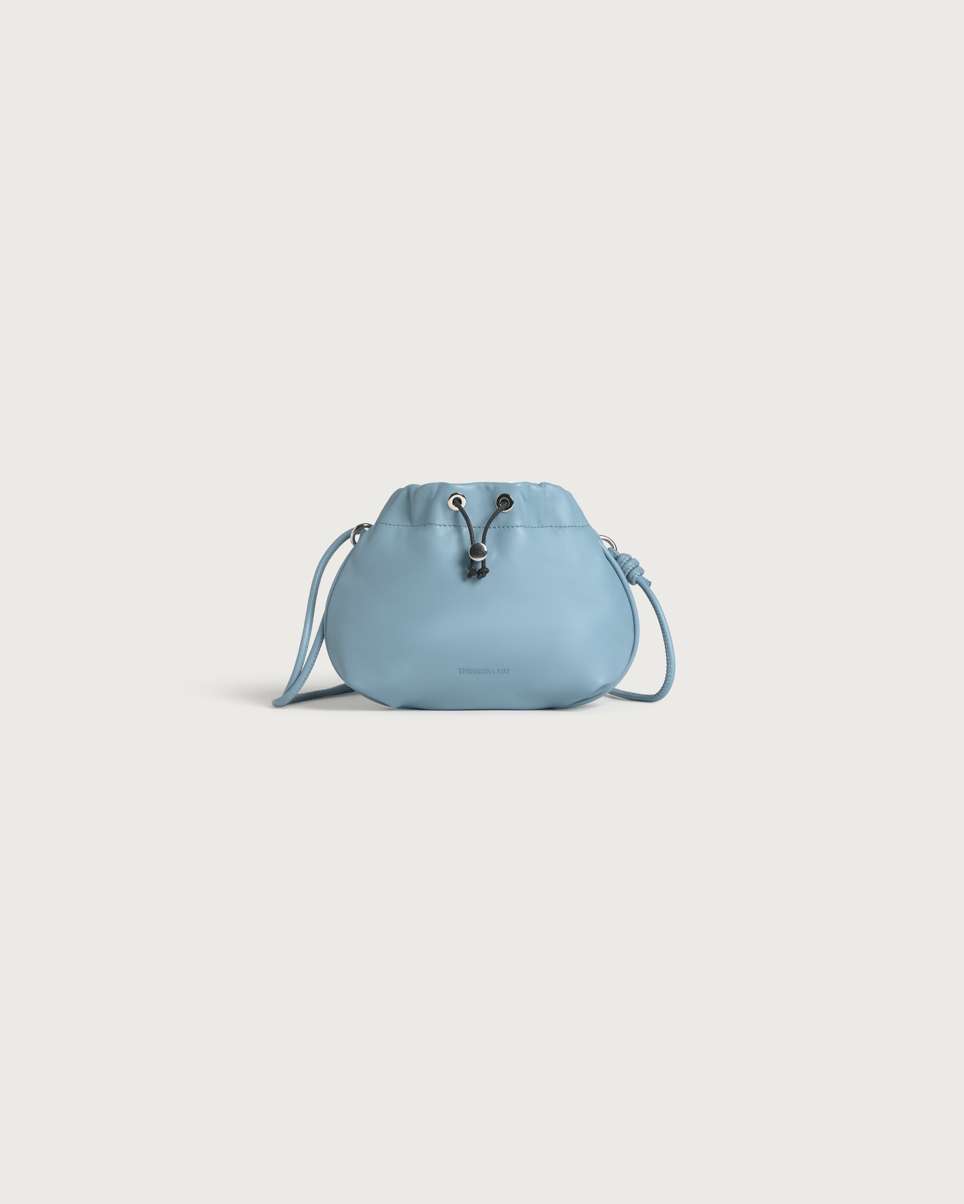Bolso magnesera azul piel Grip sostenible silueta - 7