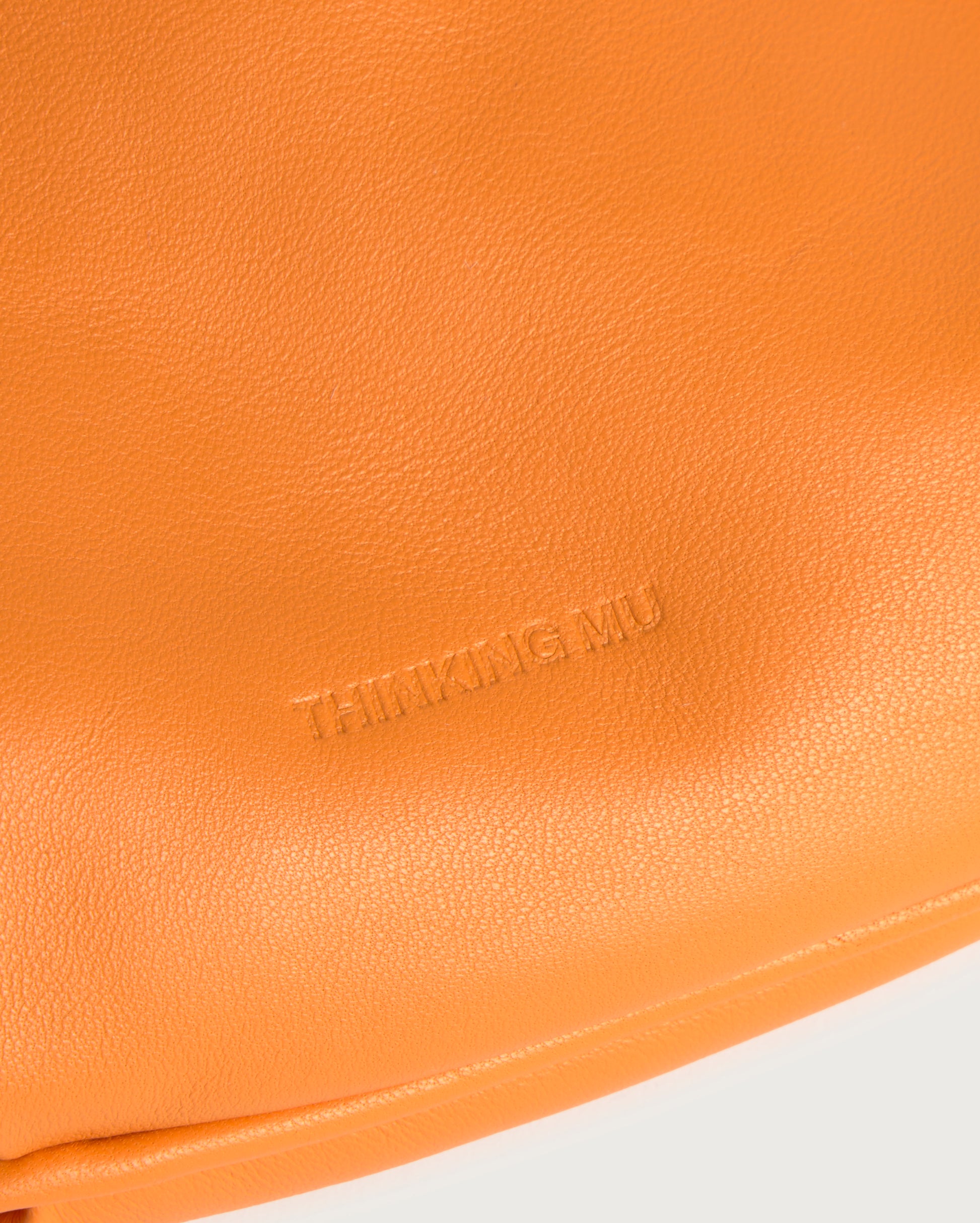 Bolso magnesera naranja piel Grip sostenible silueta - 6