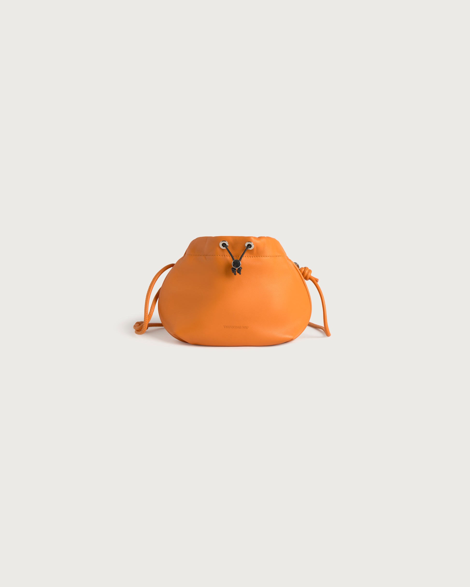 Bolso magnesera naranja piel Grip sostenible silueta - 7