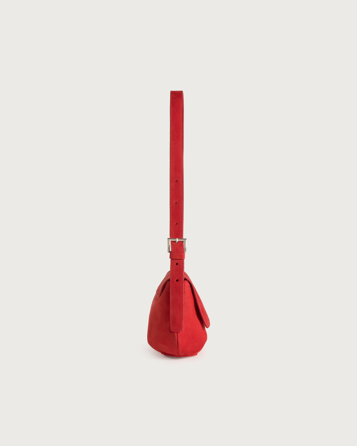 Jennie Ruby Red Leather Handbag