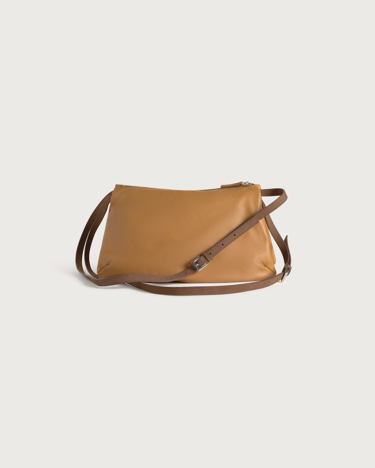 Bolso marrón piel Almiel