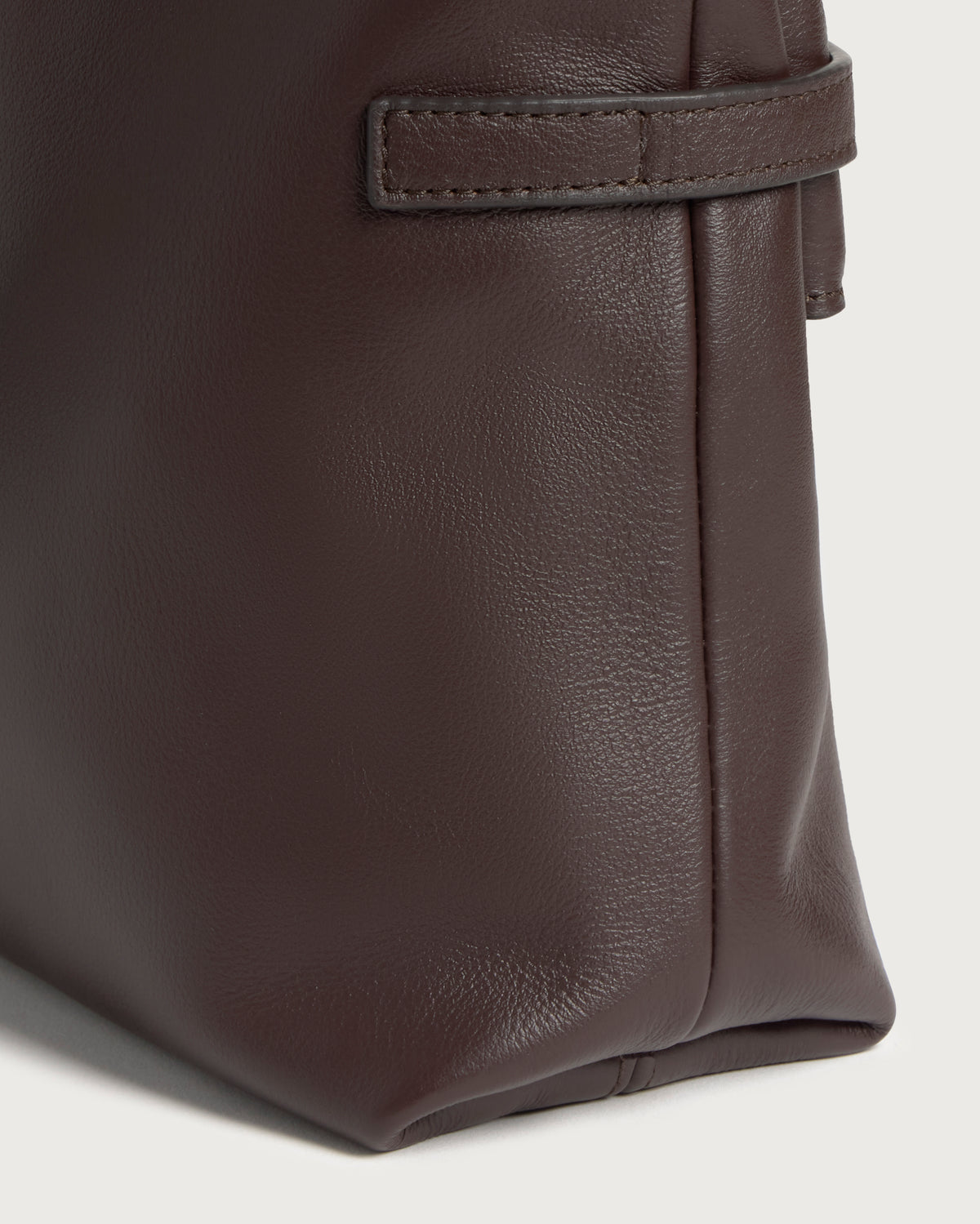 Archivo Walnut Brown Leather Bag