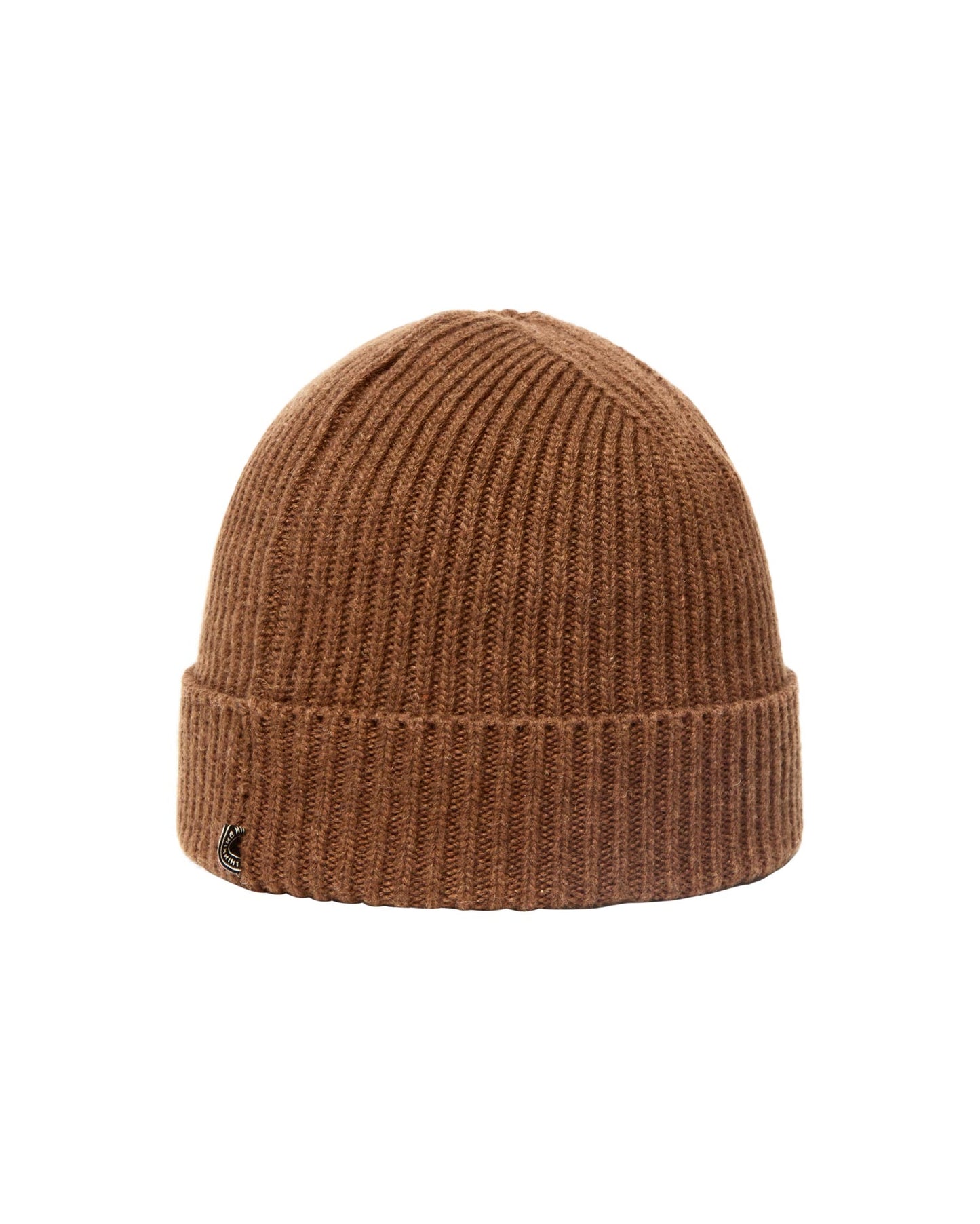 Gorro marrón lana Amor Beanie sostenible - silueta 4