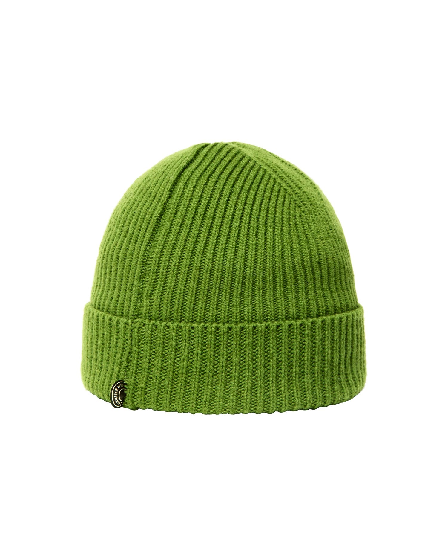 Gorro verde claro lana Amor Beanie sostenible - silueta 3