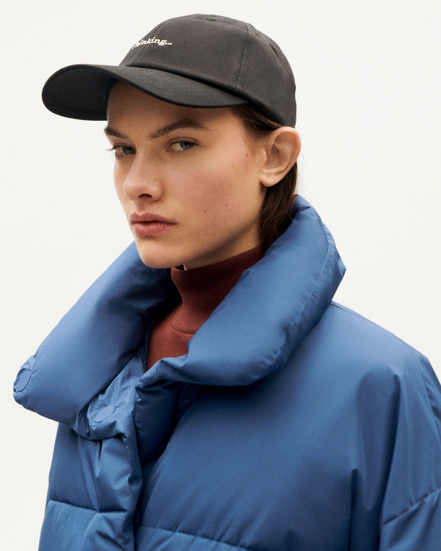 Black cap Thinking Chris sustainable organic cotton | Thinking Mu