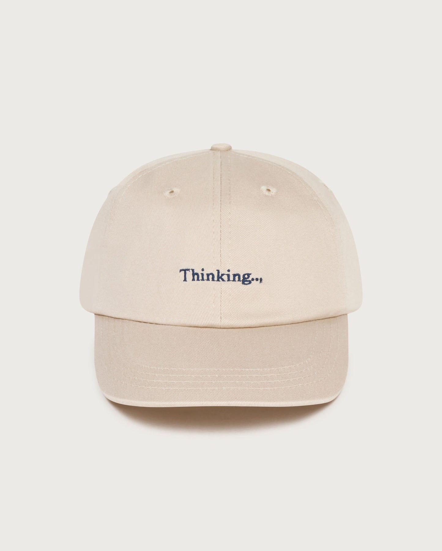 Gorra cruda Thinking Chris sostenible  - silueta 1