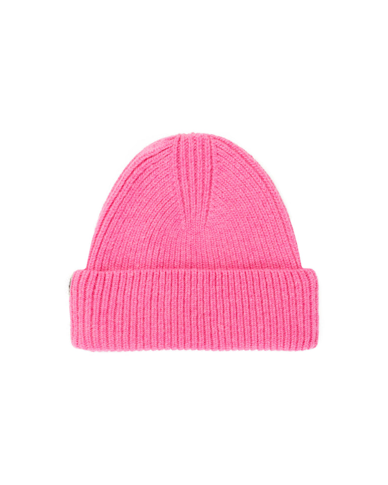 Gorro rosa lana Amor sostenible-silueta-2