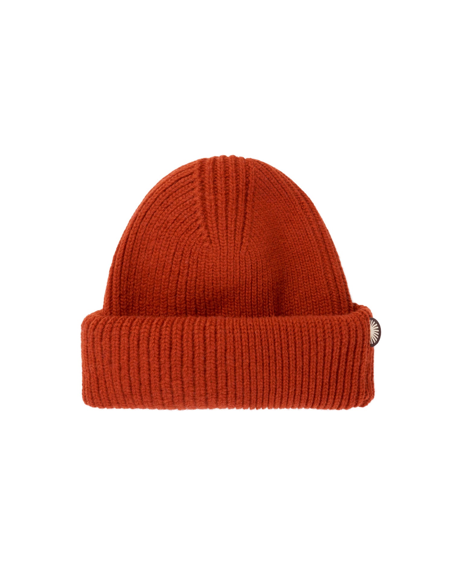 Gorro marrón lana Amor sostenible - silueta 3
