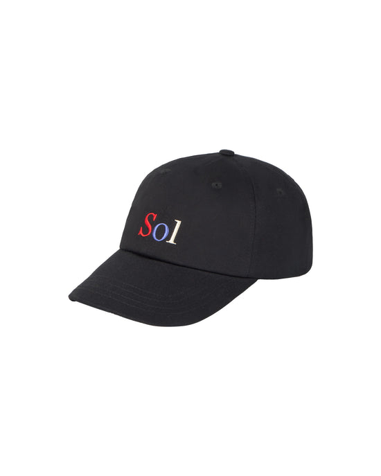 Gorra negra sol type Chris sostenible-silueta-1