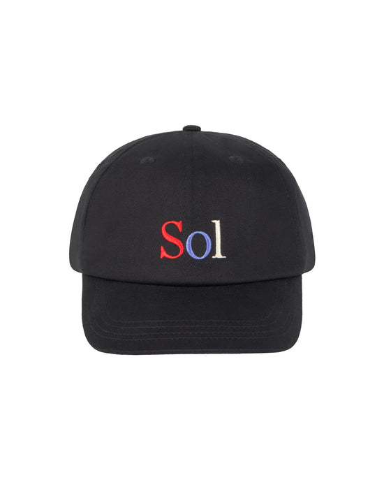 Gorra negra sol type Chris sostenible-silueta-2