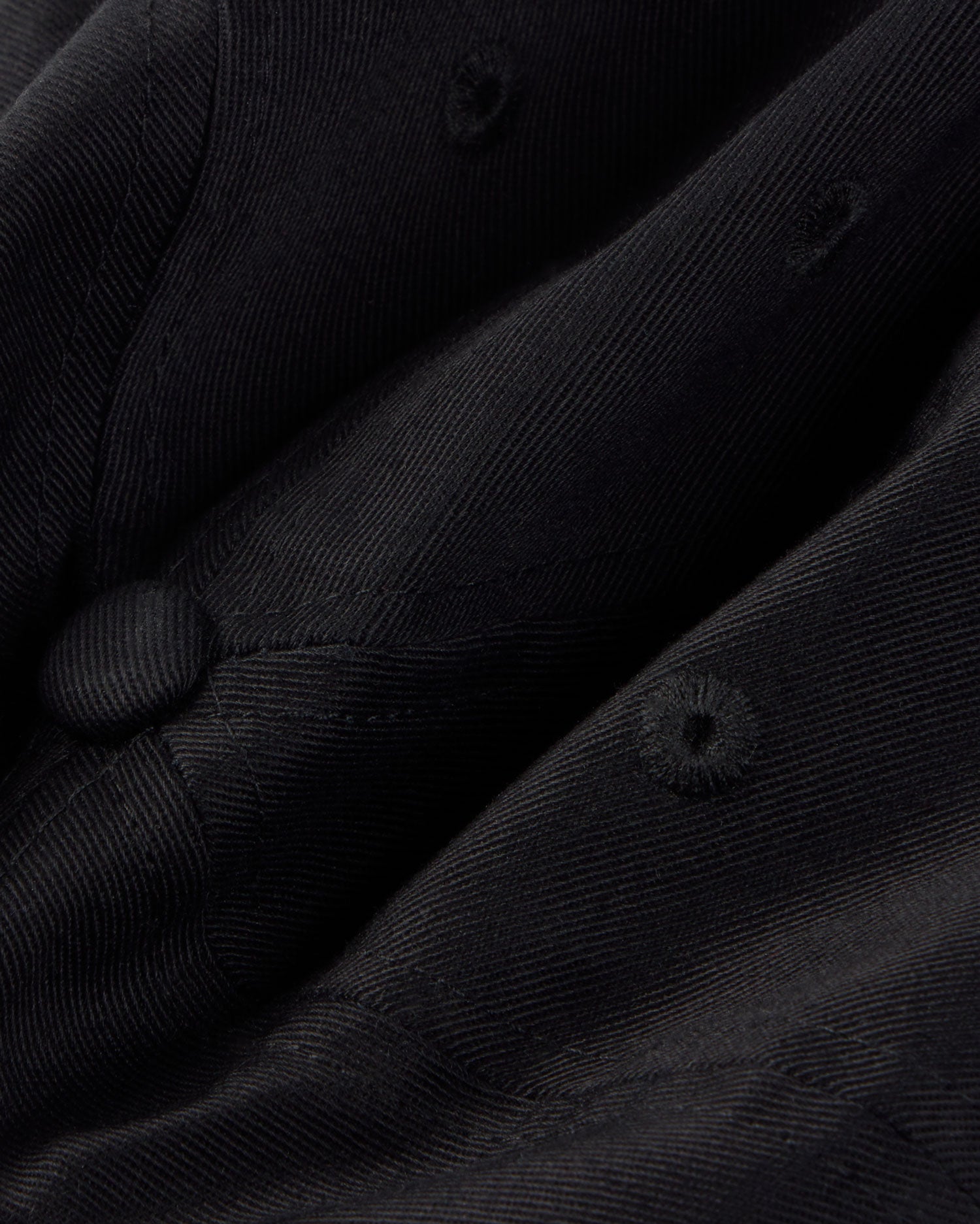 Gorra negra sol type Chris sostenible - silueta 1