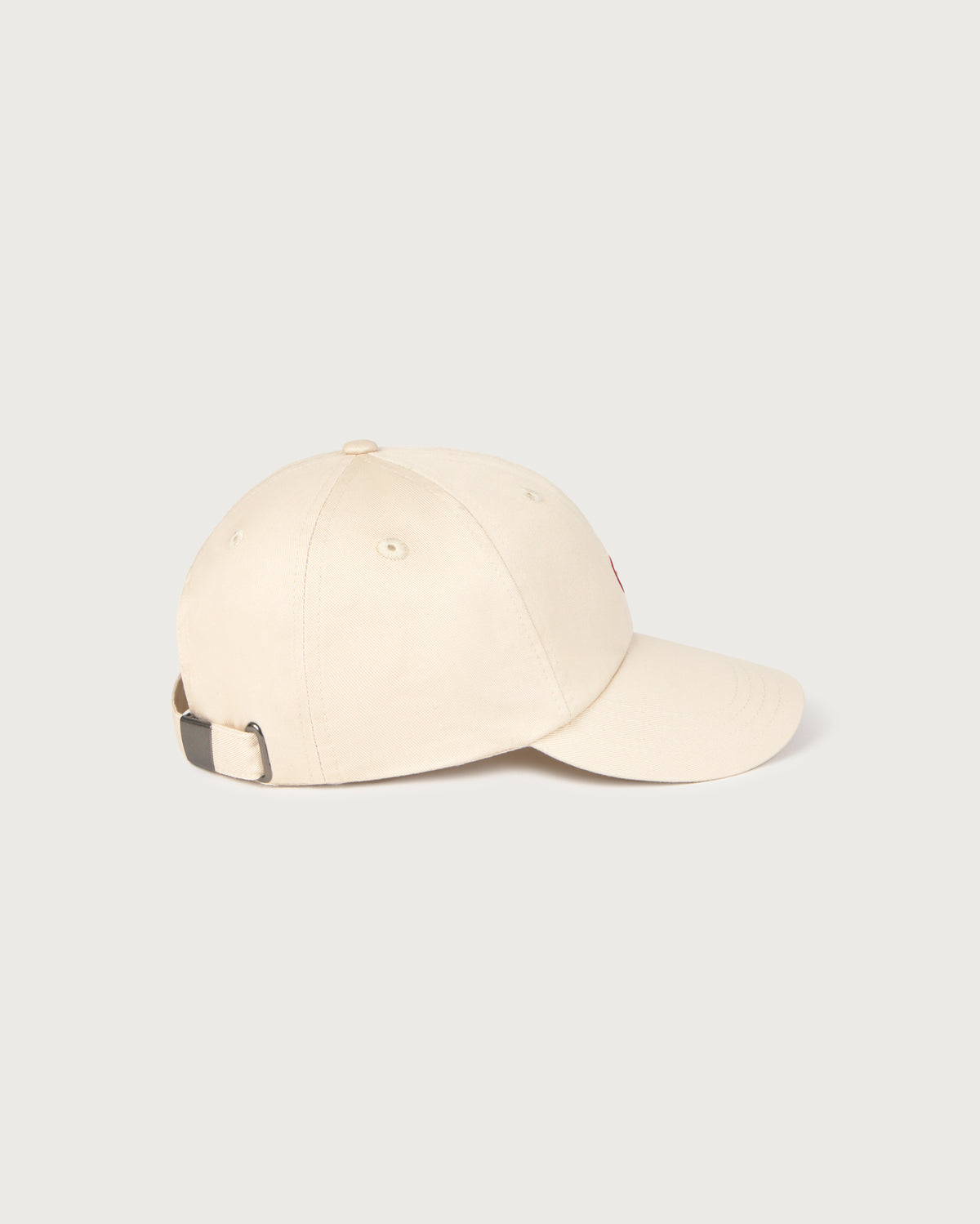 Gorra cruda cutre heart Chris sostenible - silueta 3