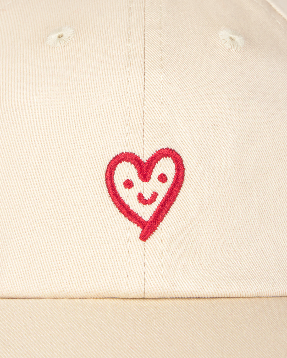 Gorra cruda cutre heart Chris sostenible - silueta 4