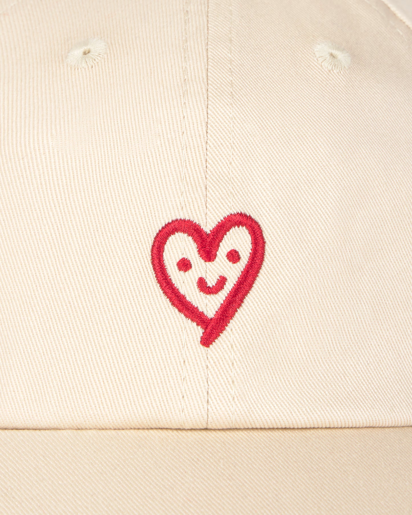 Gorra cruda cutre heart Chris sostenible - silueta 4