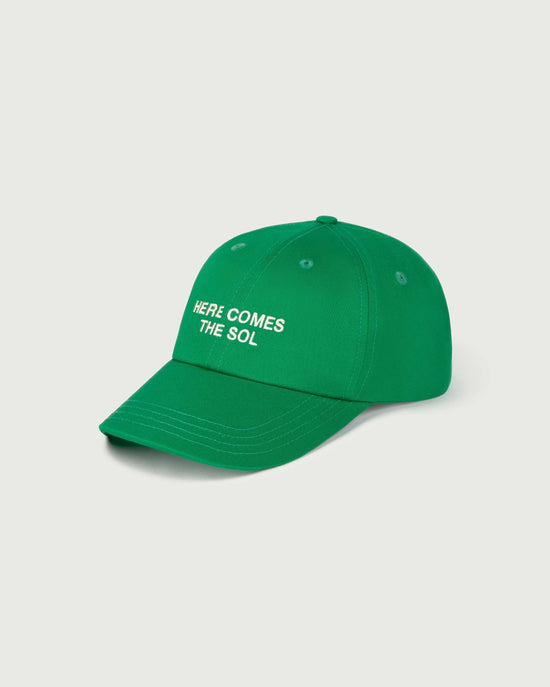 Gorra verde classic sol Chris sostenible-silueta-1