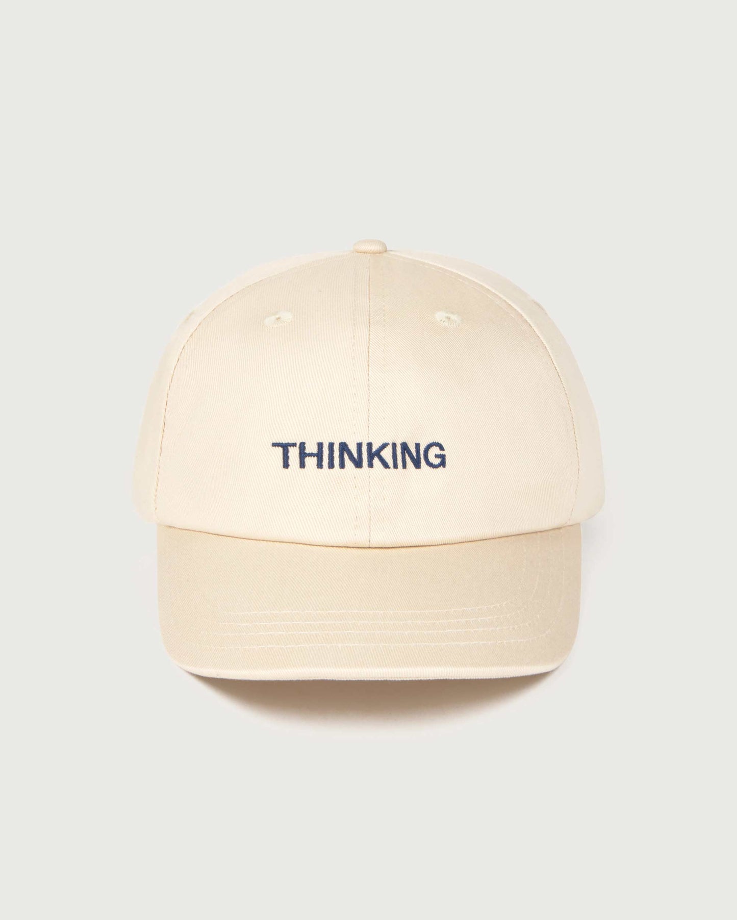 Gorra cruda thinking Chris sostenible - silueta 2