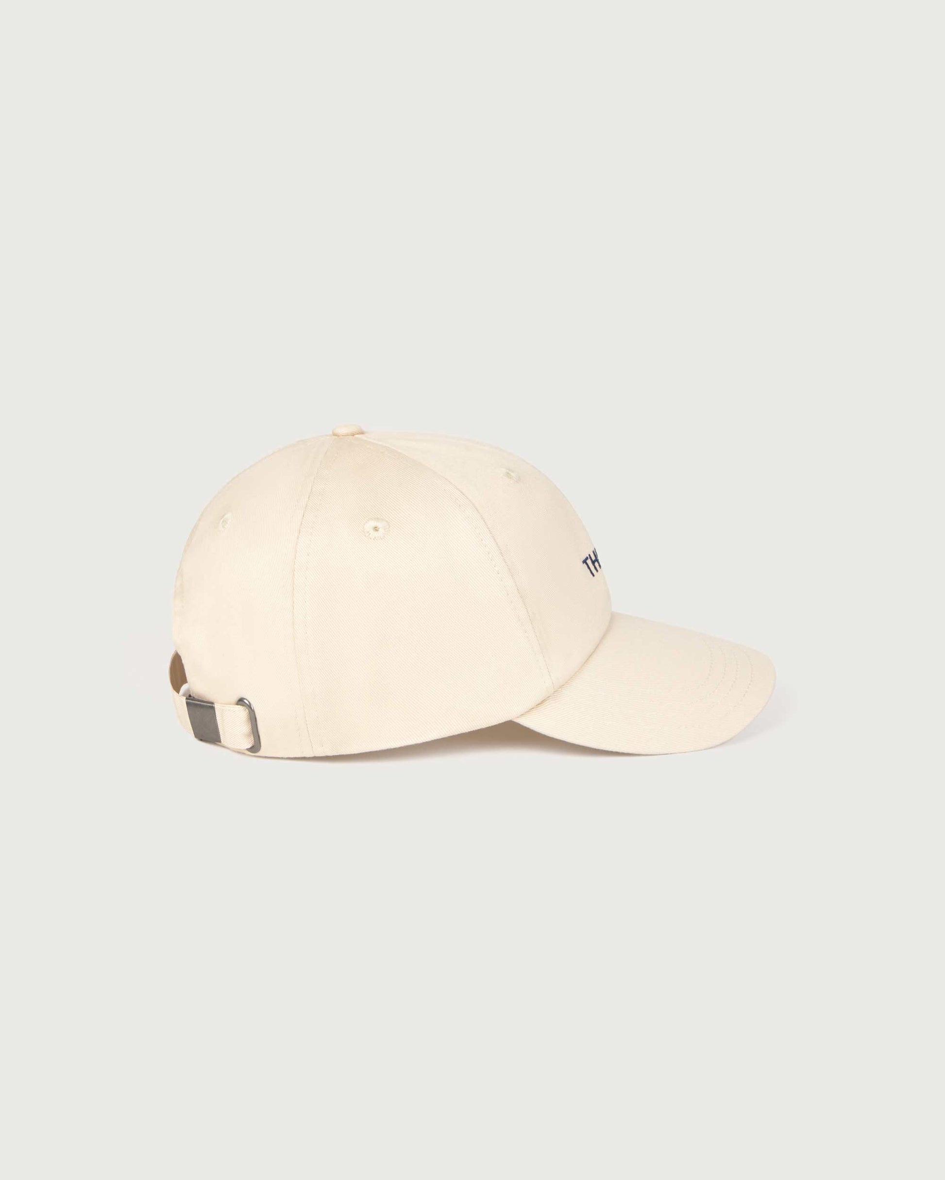 Gorra cruda thinking Chris sostenible - silueta 3