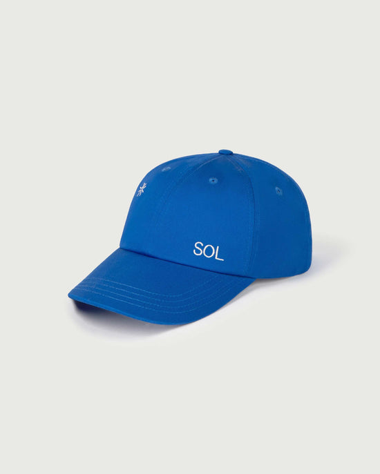 Gorra azul solsol Chris sostenible-silueta-1