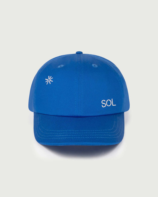 Gorra azul solsol Chris sostenible-silueta-2