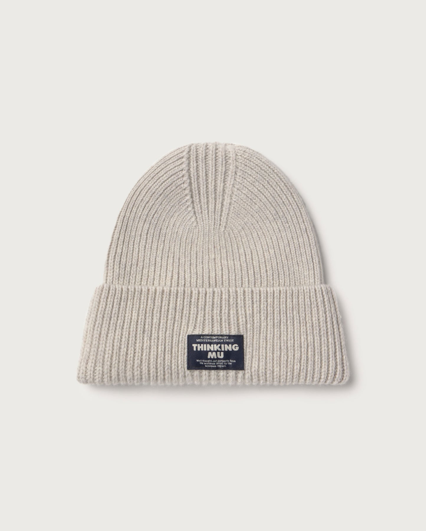 Gorro lana crudo Amor sostenible silueta - 1