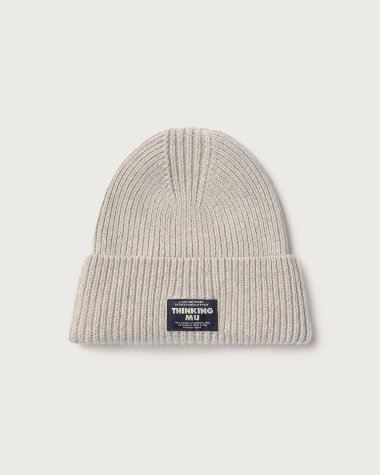 Gorro lana crudo Amor sostenible silueta - 1