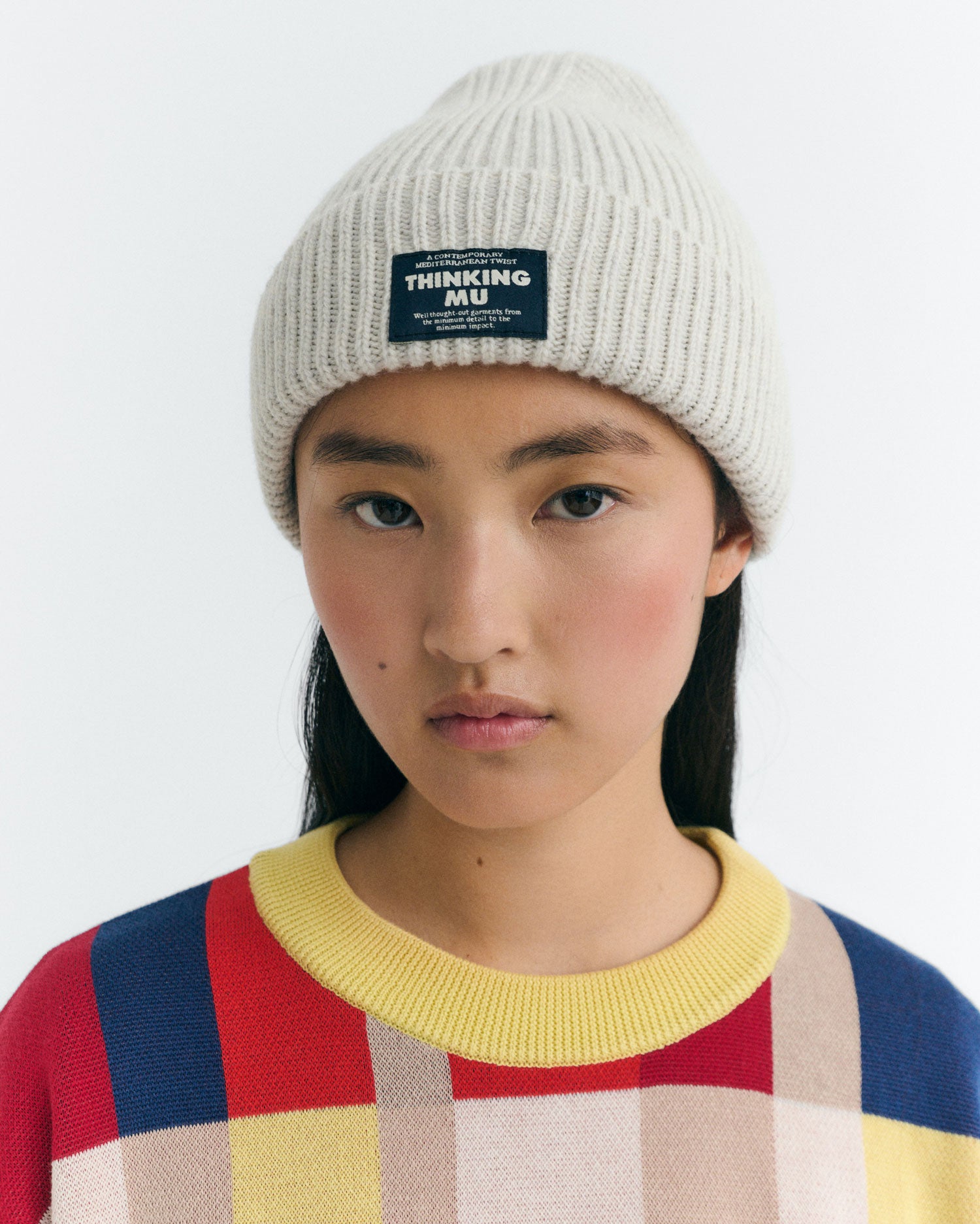 Gorro lana crudo Amor sostenible - 3