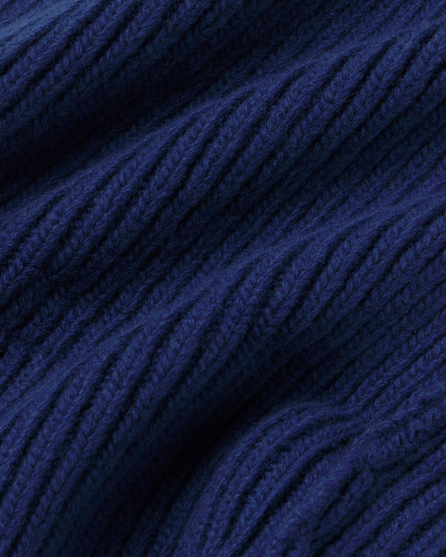 Gorro lana azul Amor sostenible silueta - 3