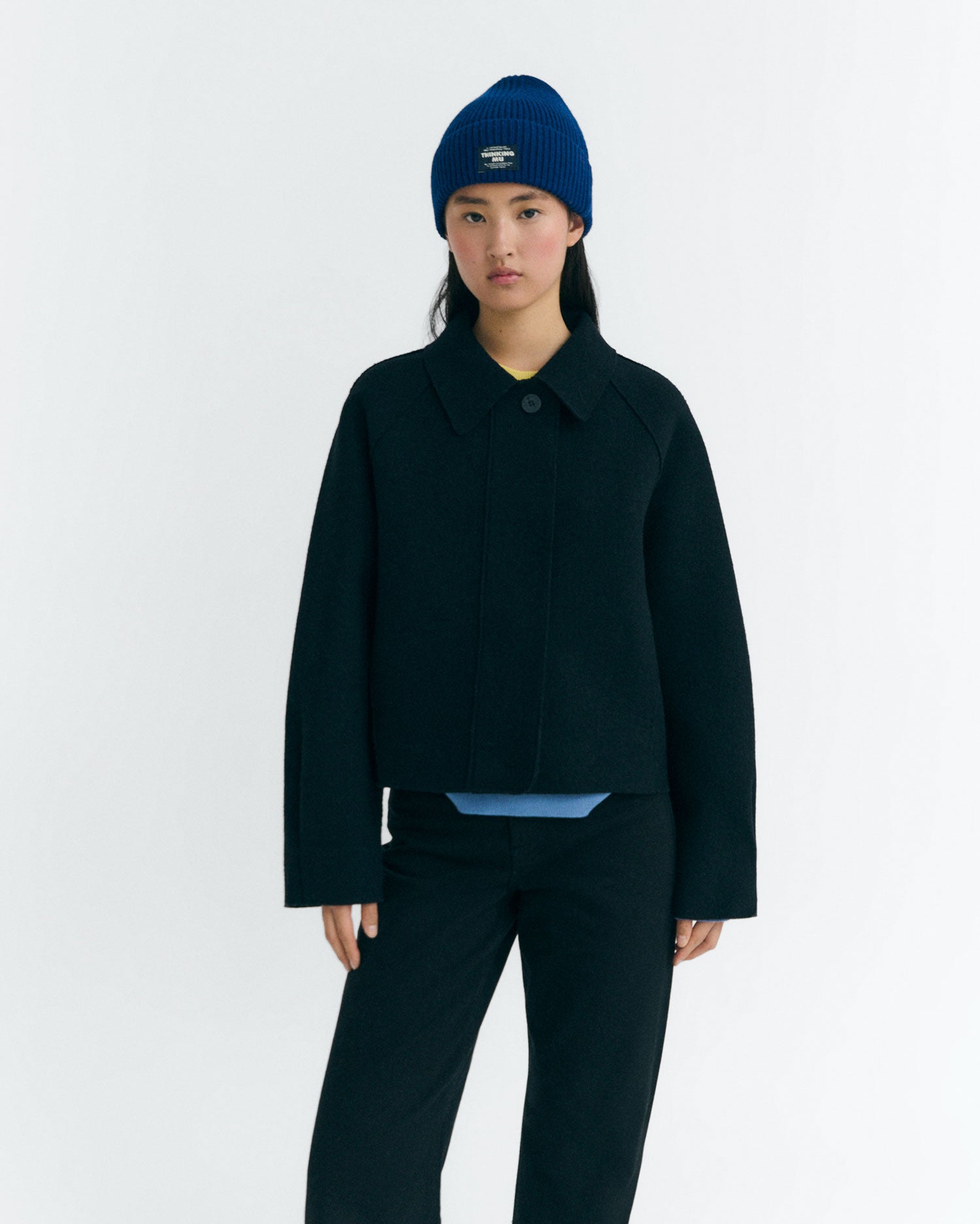 Gorro lana azul Amor sostenible - 2