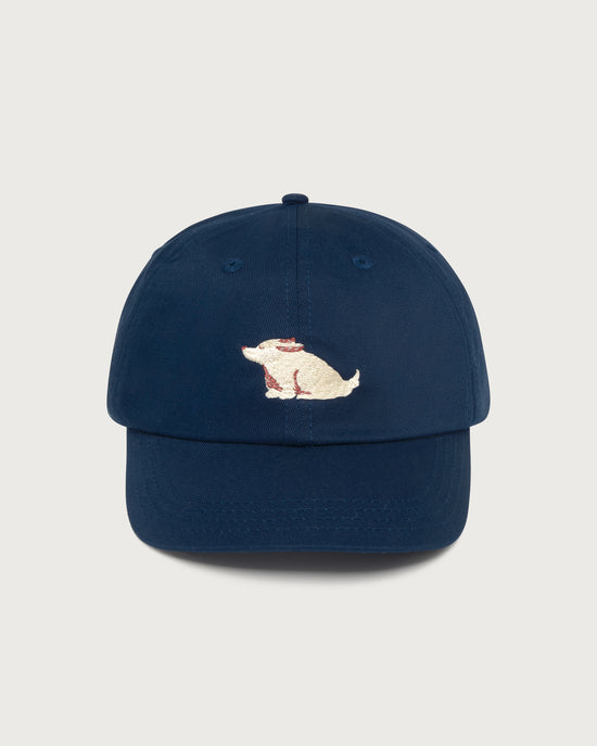 Gorra navy dog Chris- silueta 2