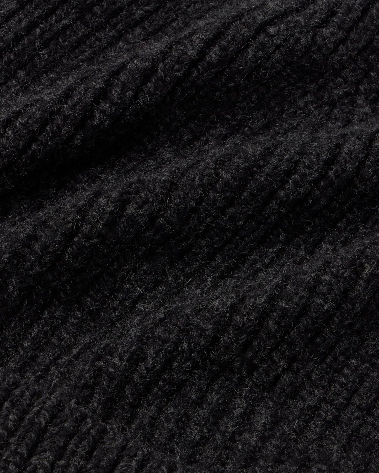 Gorro lana gris Ruby sostenible silueta - 2