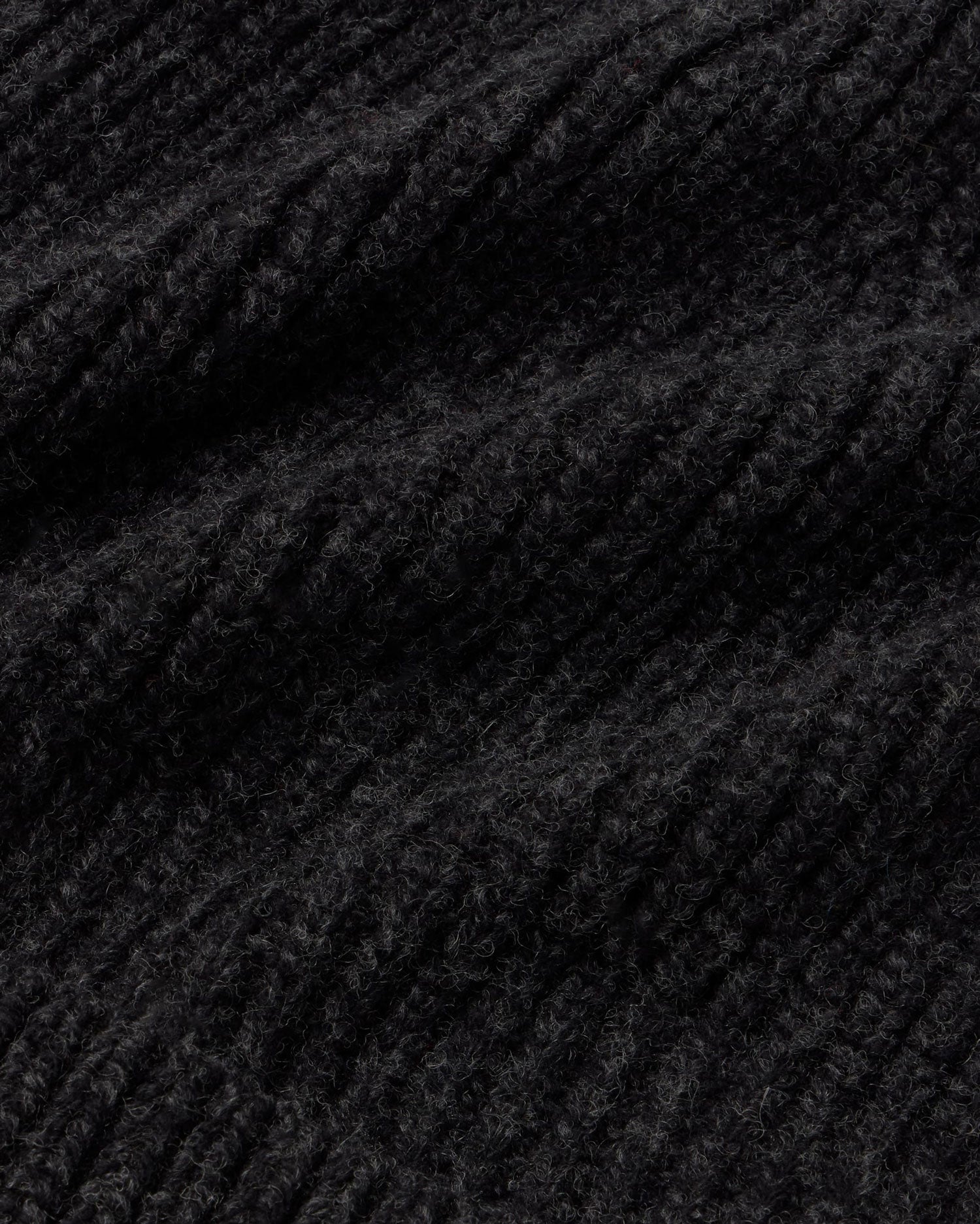 Gorro lana gris Ruby sostenible silueta - 2