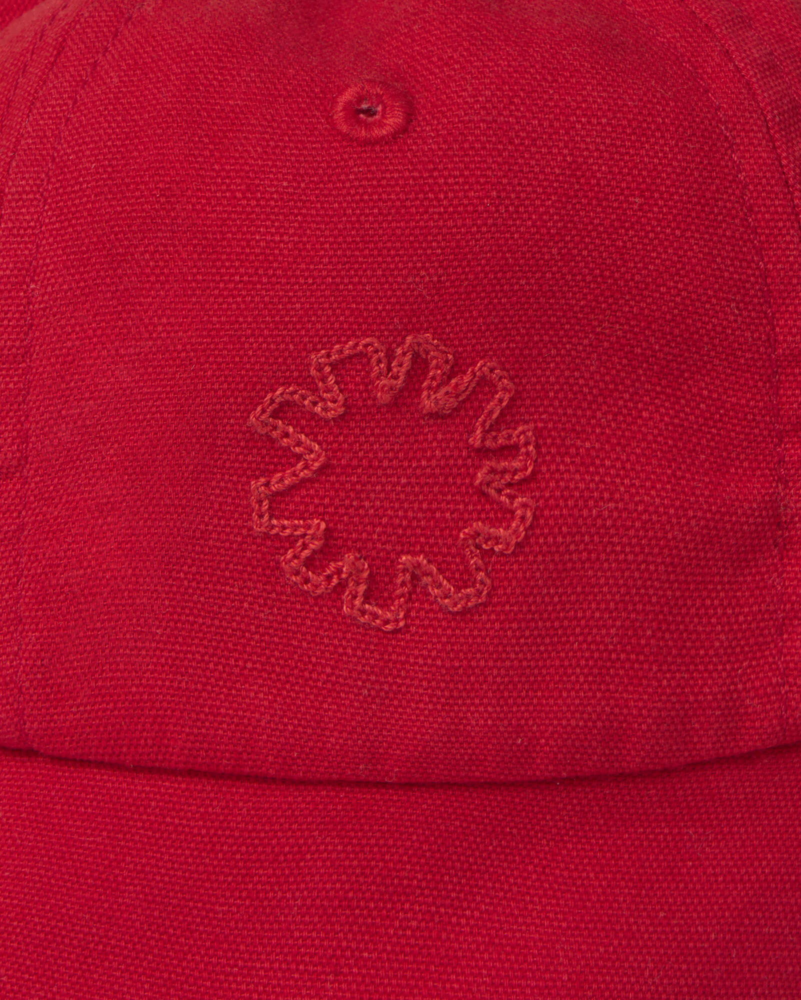 Gorro bucket rojo Norfeu sostenible silueta - 3