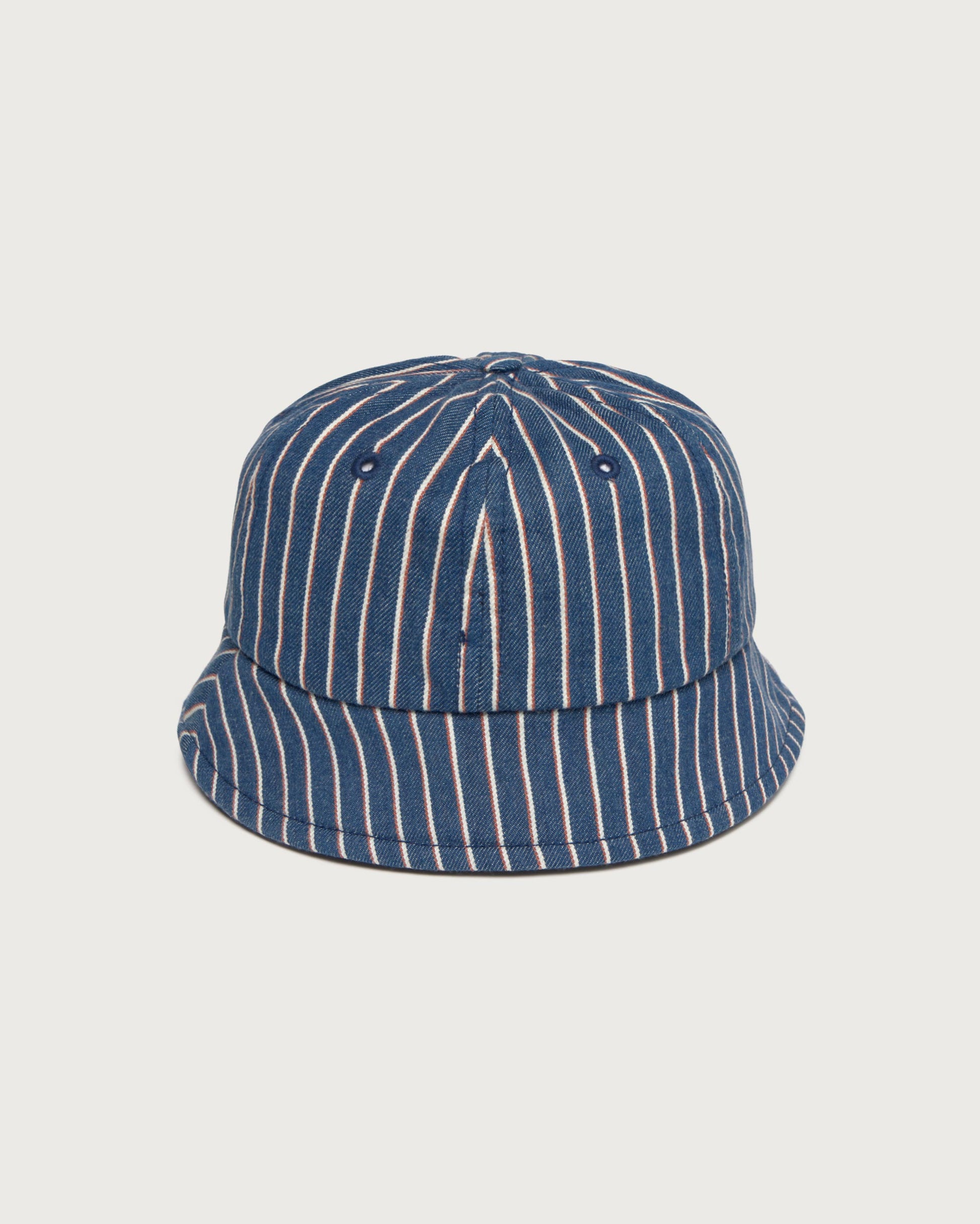 Gorro rayas tinte natural railway Norfeu sostenible silueta - 2