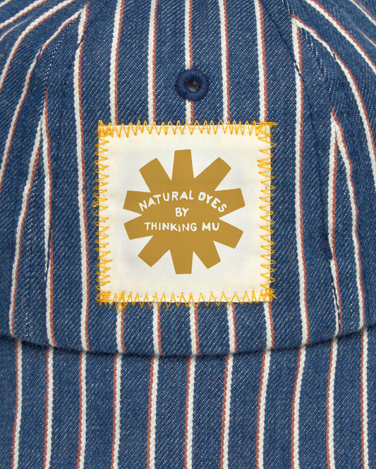 Gorro rayas tinte natural railway Norfeu sostenible silueta - 3