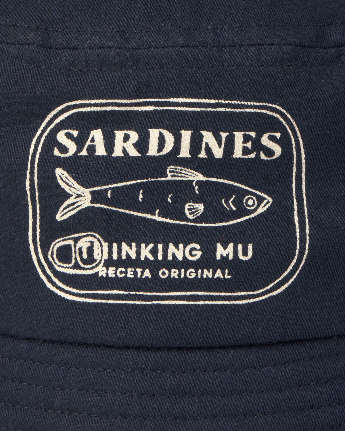 Gorro bucket sardines Kenny sostenible silueta - 3