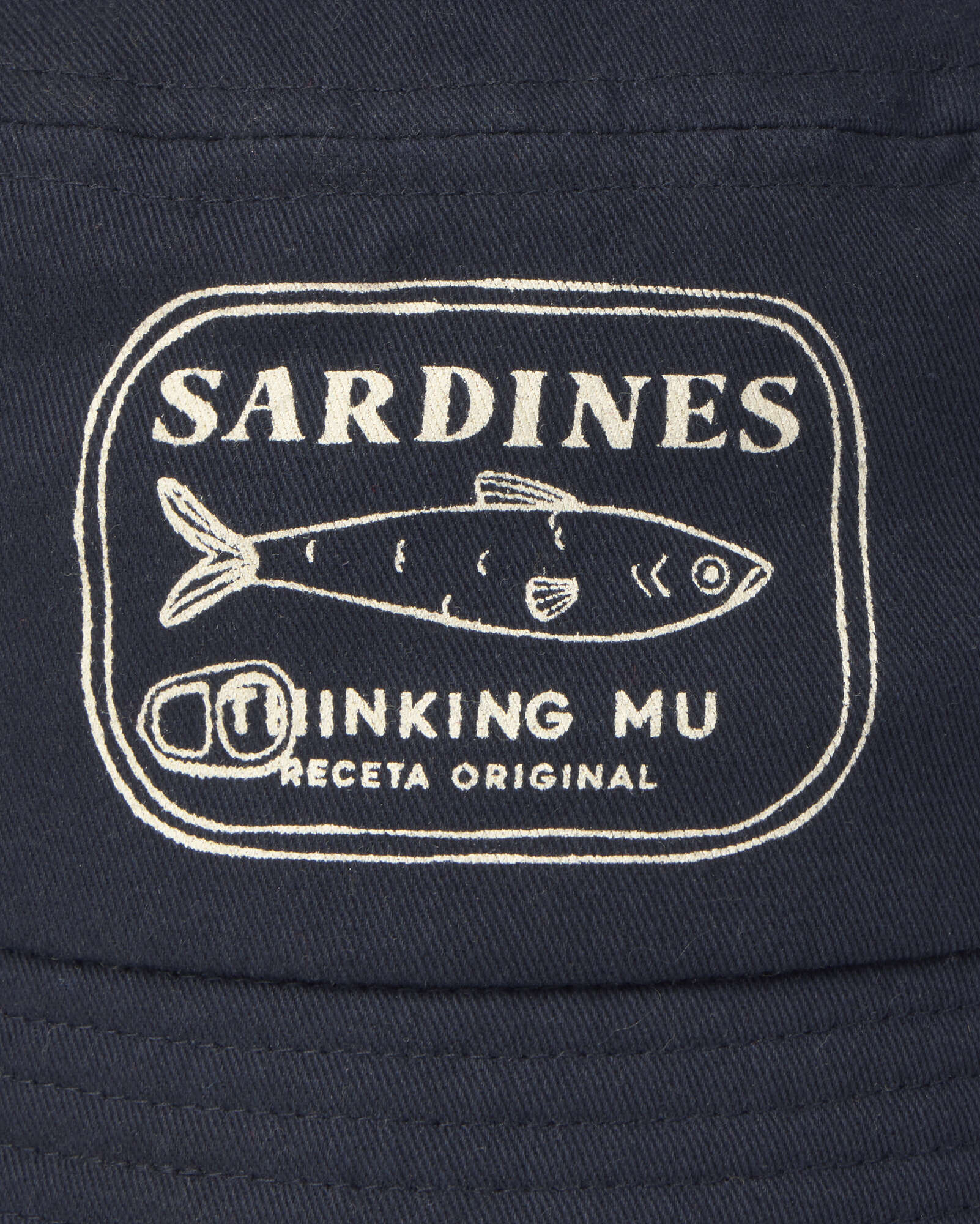 Gorro bucket sardines Kenny sostenible silueta - 3