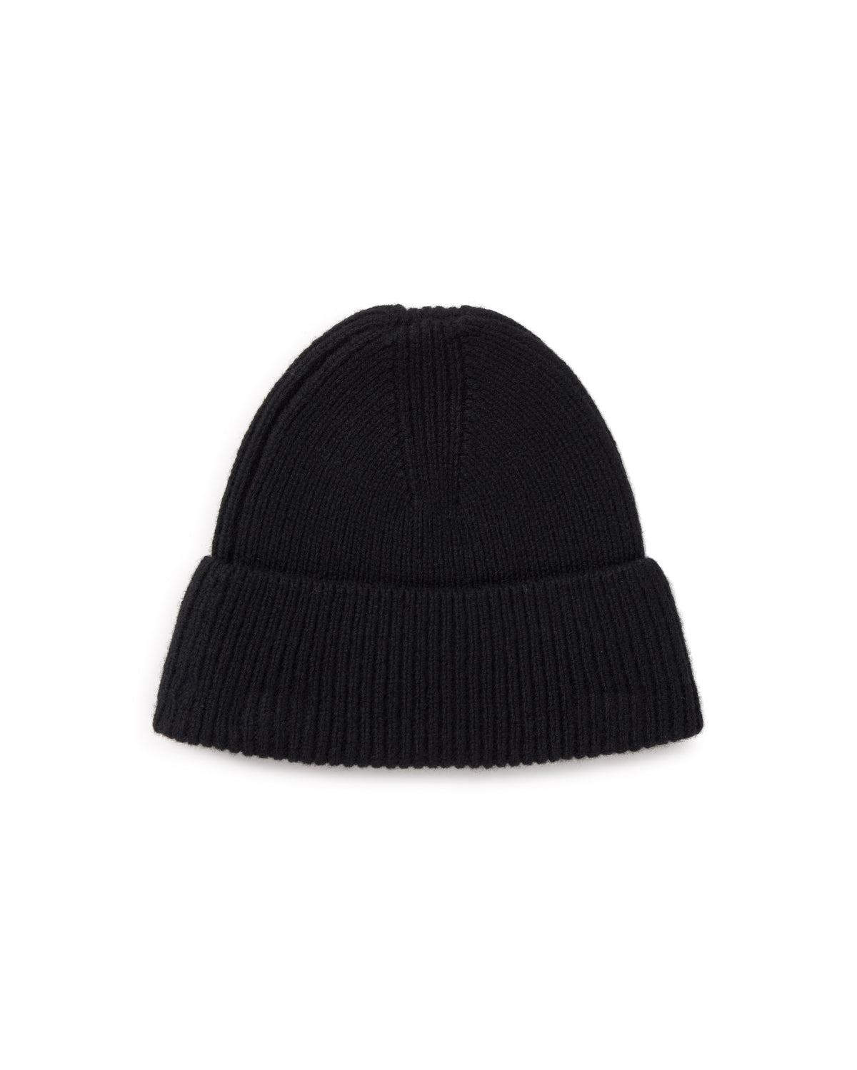 Gorro lana negro Amor sostenible silueta - 2