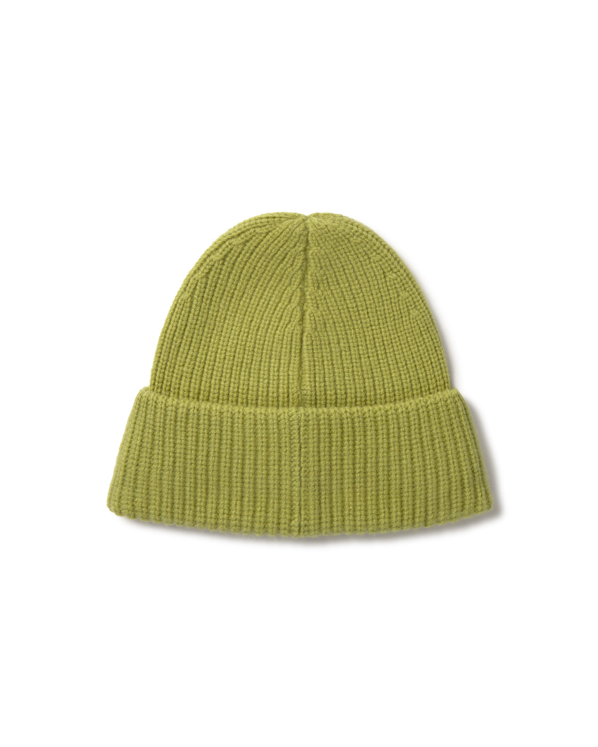 Gorro lana verde Ruby sostenible silueta - 2