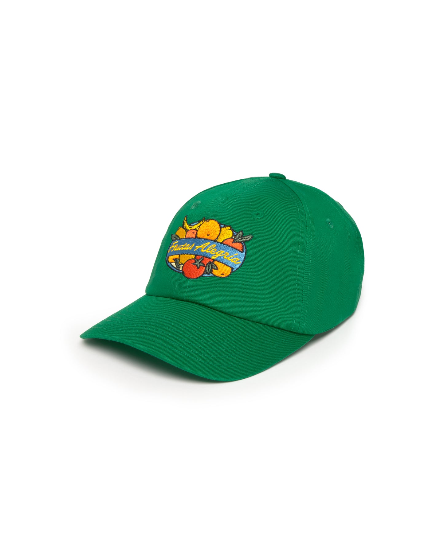 Gorra frutas verde sostenible silueta - 1