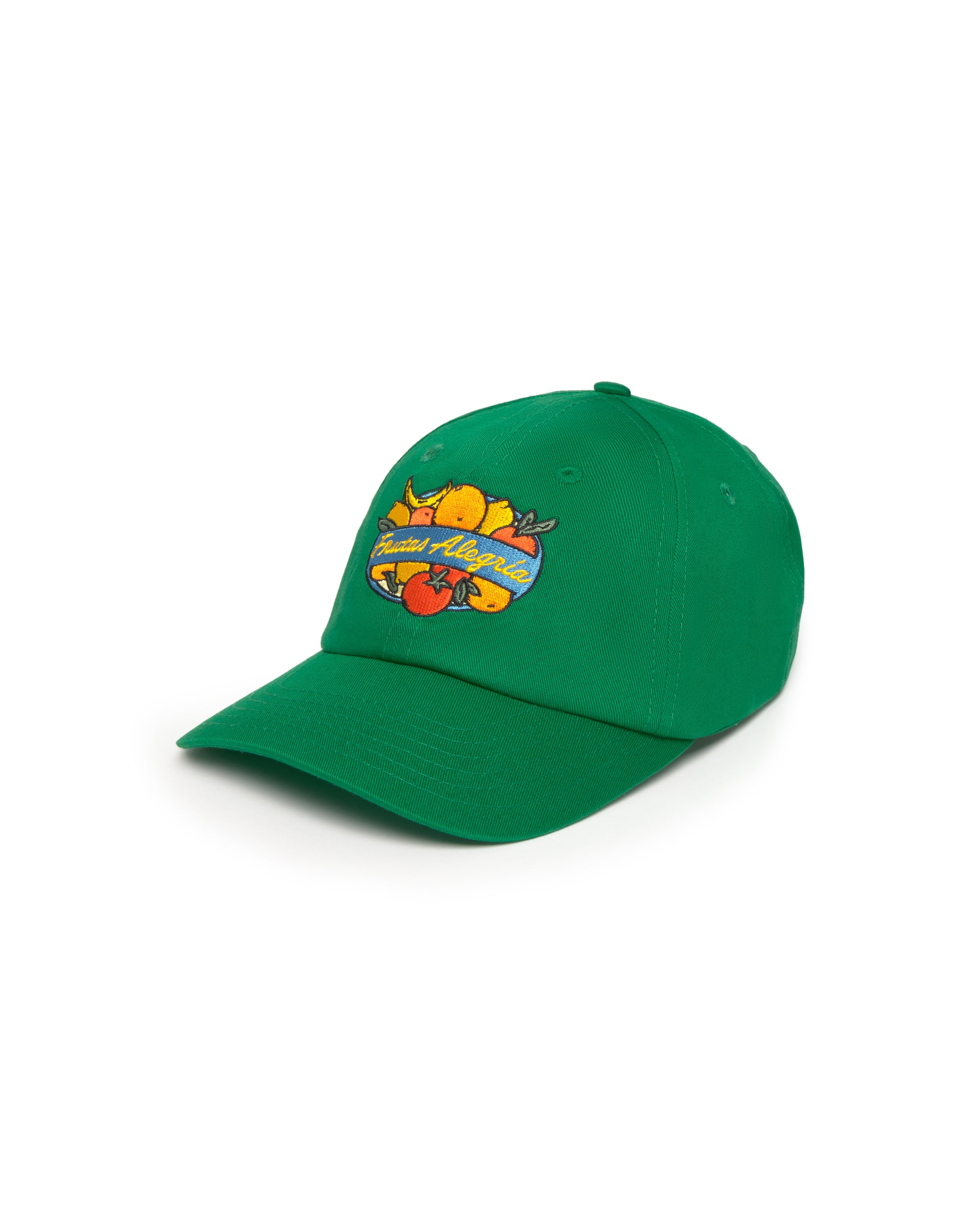 Gorra frutas verde sostenible silueta - 1