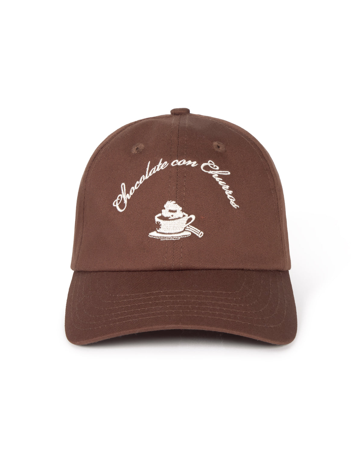 Gorra churros marrón sostenible silueta - 3