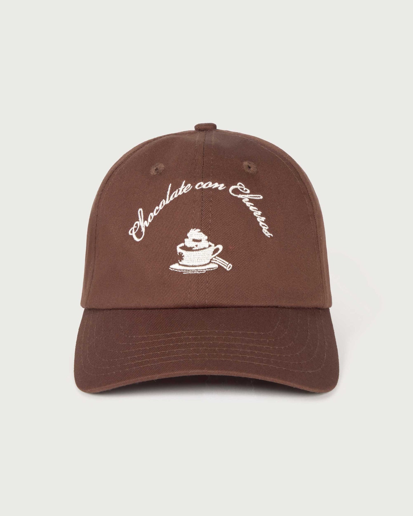 Gorra churros marrón