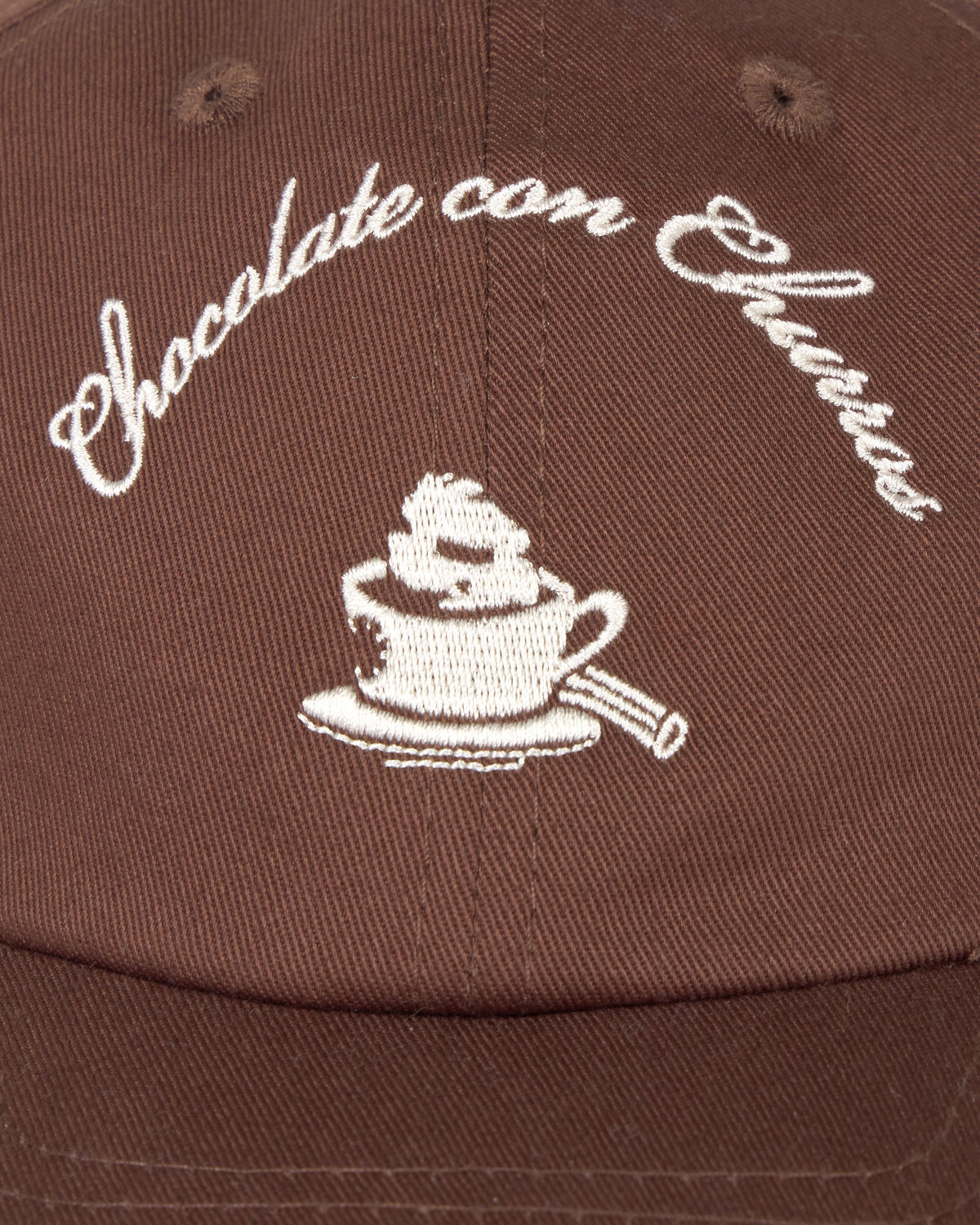 Gorra churros marrón sostenible silueta - 4
