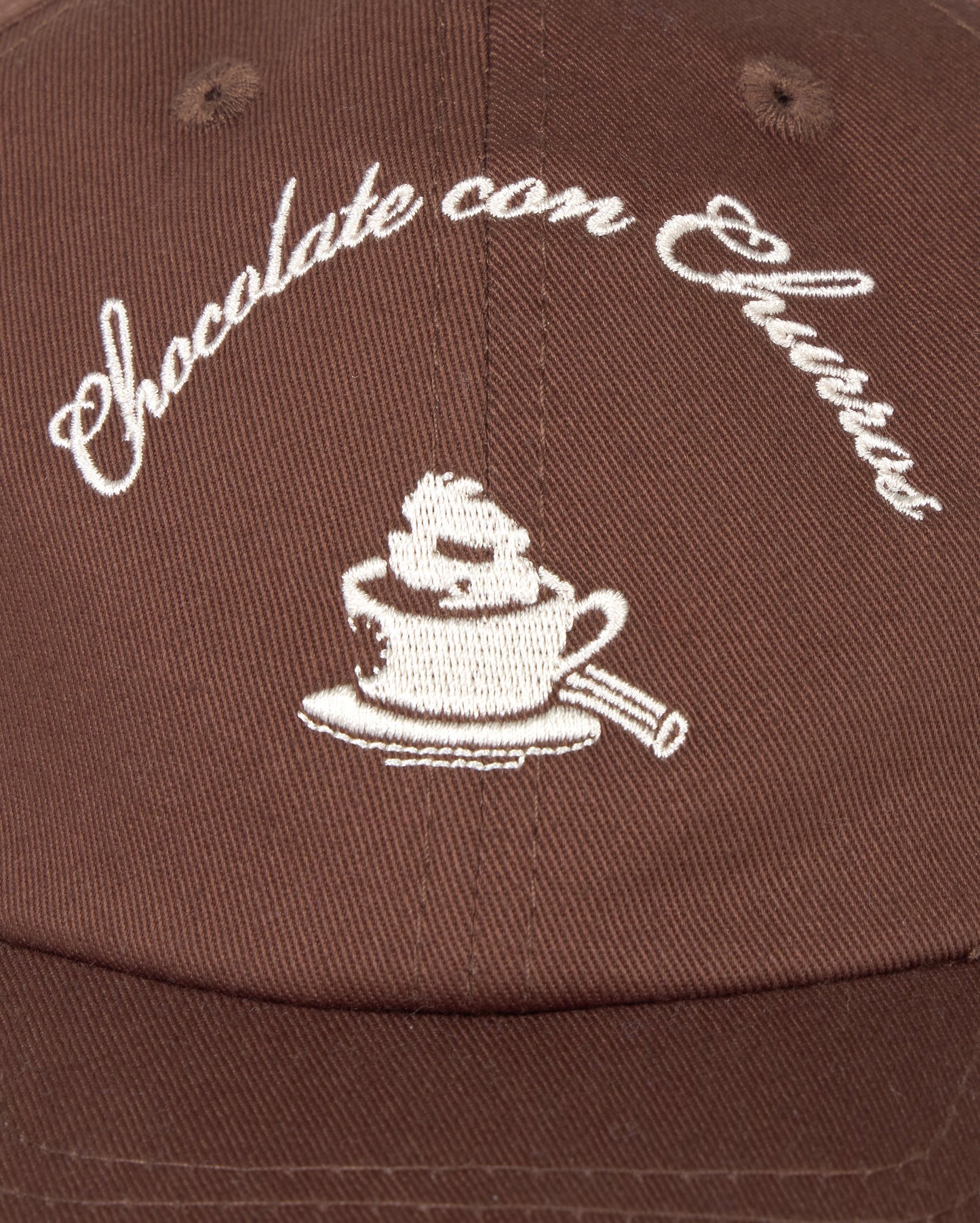 Gorra churros marrón sostenible silueta - 4