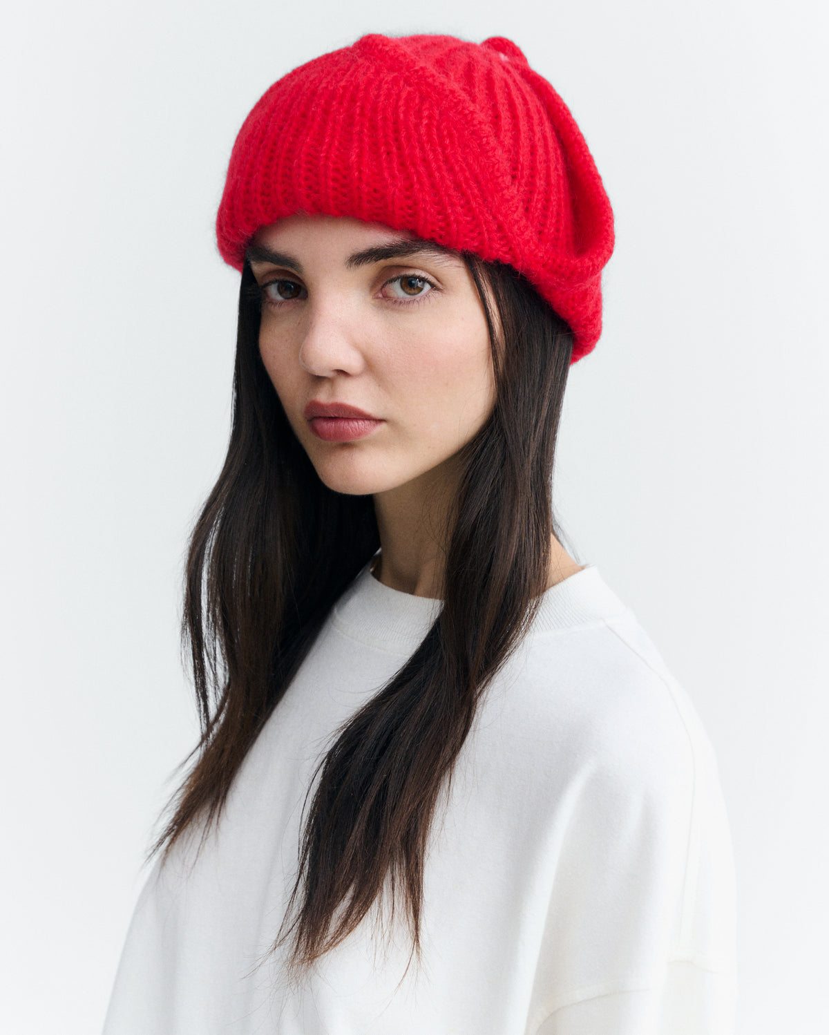 Gorro lana rojo Oleg sostenible - 4