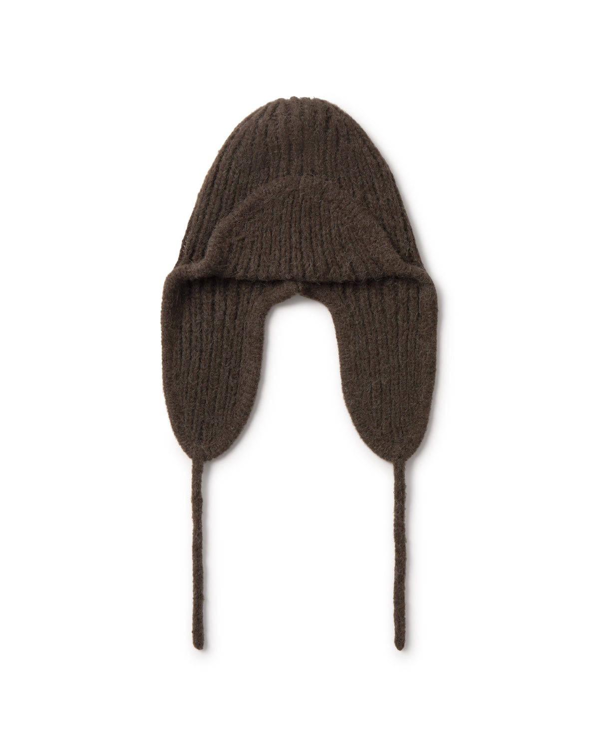 Gorro lana marrón Oleg sostenible silueta - 1