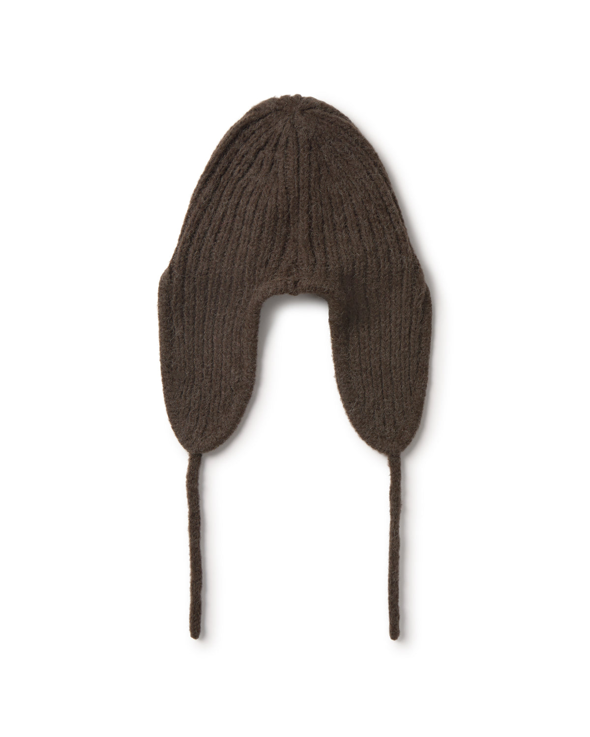 Gorro lana marrón Oleg sostenible silueta - 2