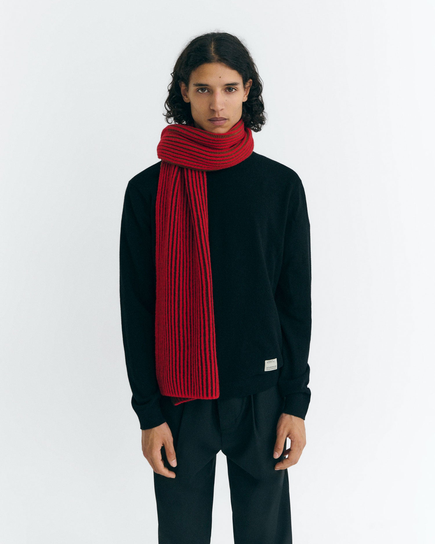 Stewart Écharpe 100 % cachemire Motif tartan Fabriqué en Écosse Glen Isla, rouge